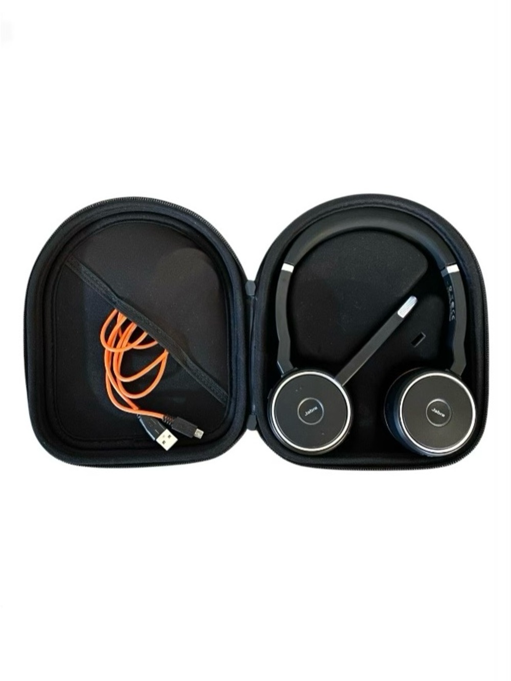 Jabra Evolve 75 Wireless Bluetooth Headphones Noise Cancellation Model # HSC040W